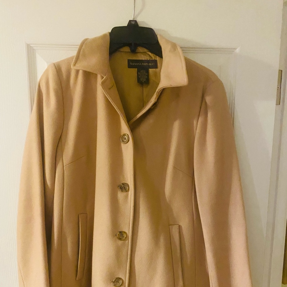 Banana Republic Tan Coat!